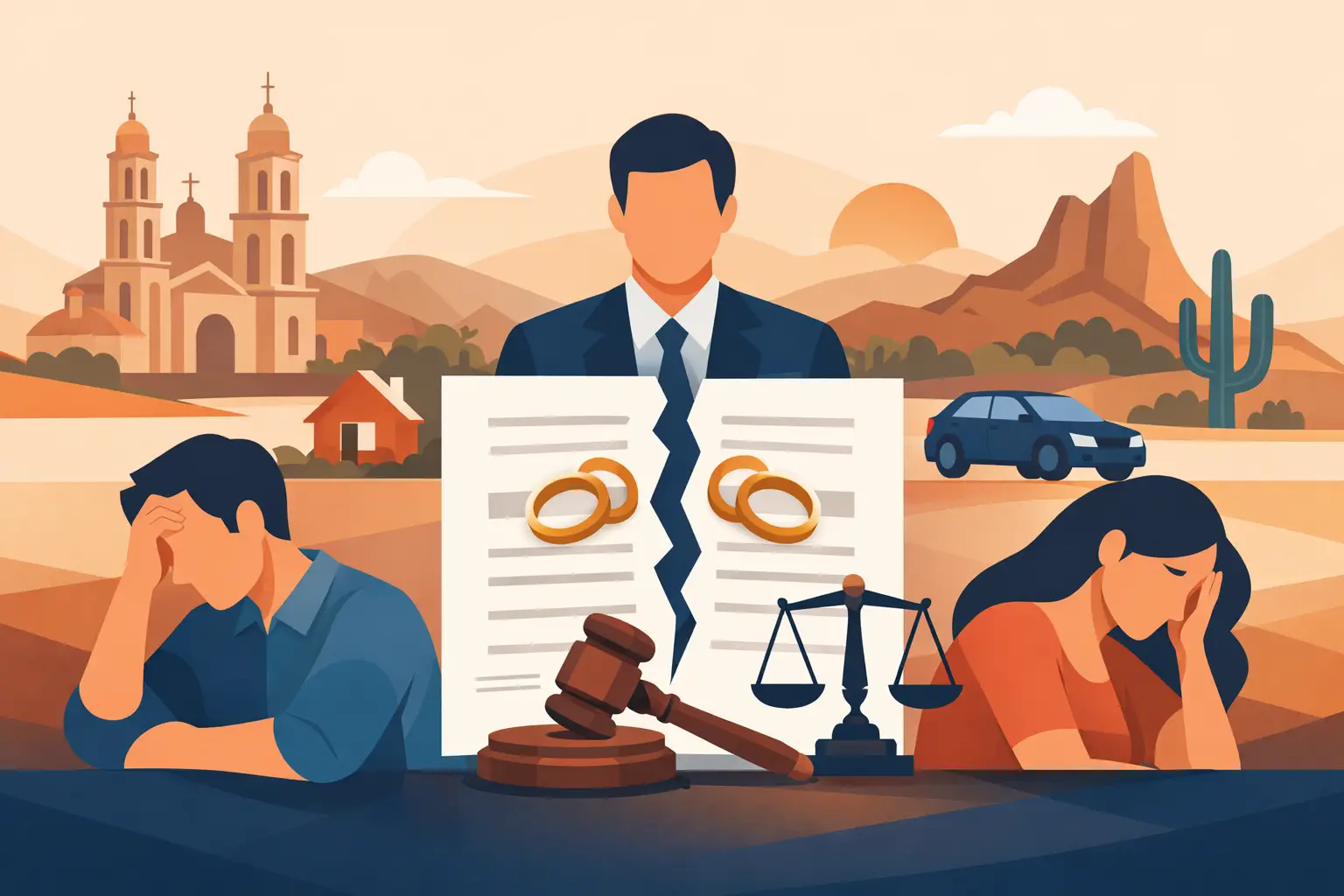 Trámite de divorcio en Hermosillo, Sonora